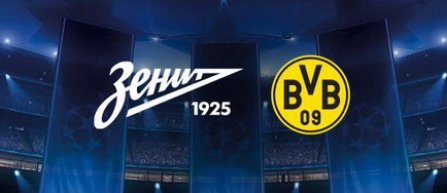 Champions League: Zenit viseaza s-o elimine pe Dortmund si sa scrie istorie